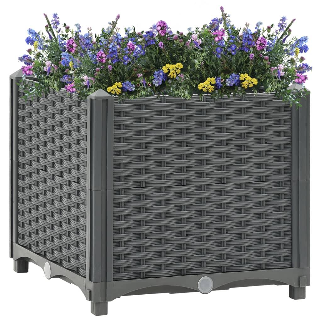 Raised Bed 15.7"x15.7"x15" Polypropylene at Set Shop and Smile