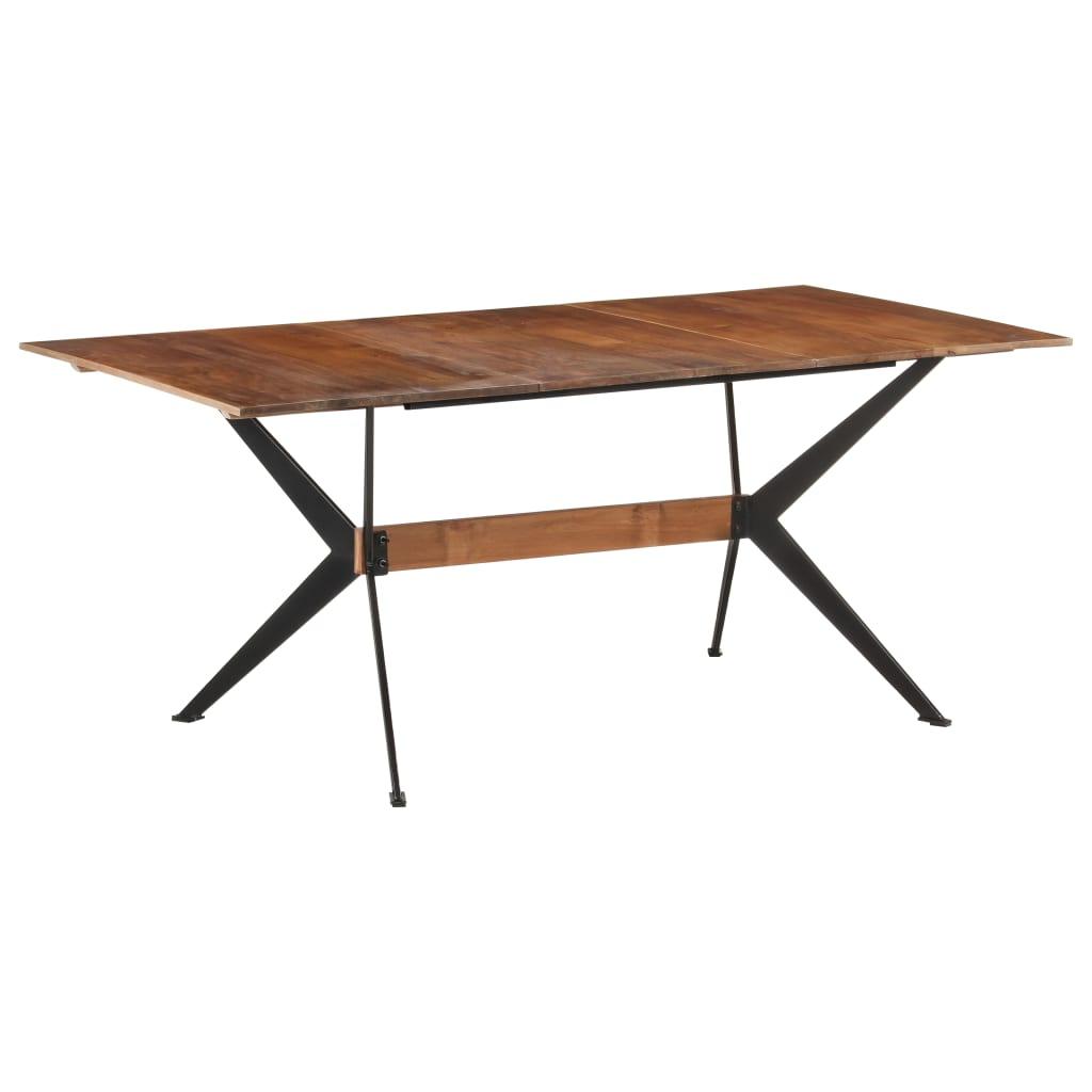 Dining Table 70.9"x35.4"x29.9" Solid Mango Wood at Set Shop and Smile