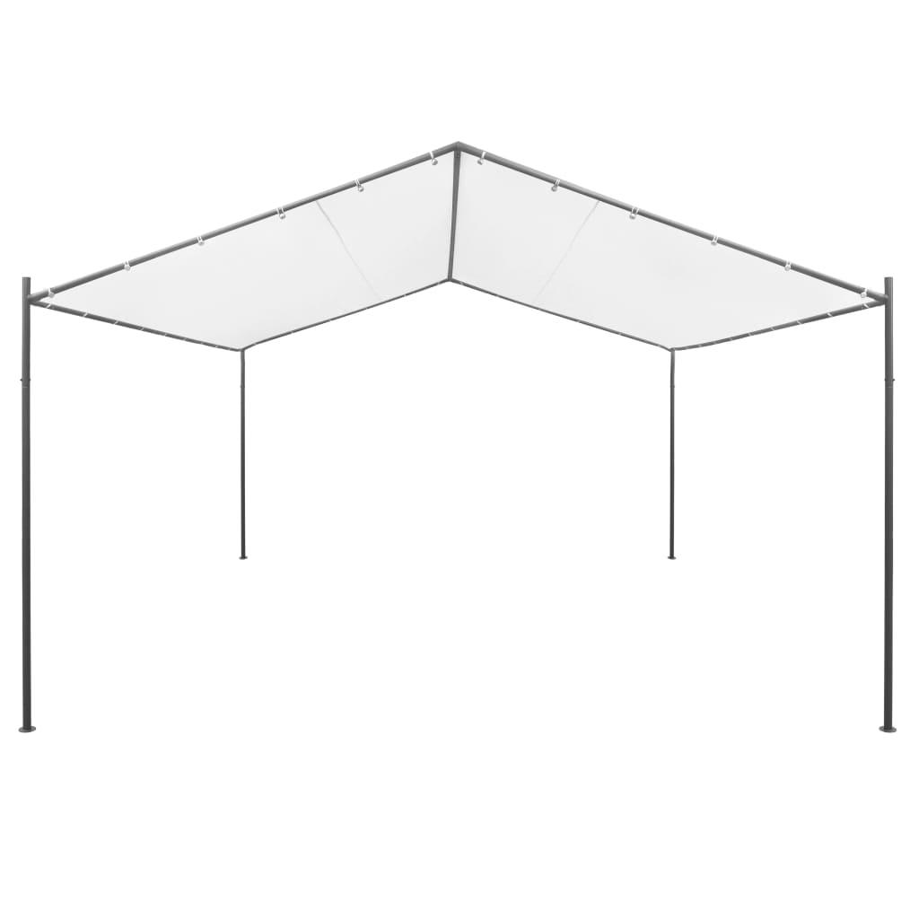 Garden Gazebo 157.5"x157.5"x102.4" White 0.6 oz/ft² at Set Shop and Smile