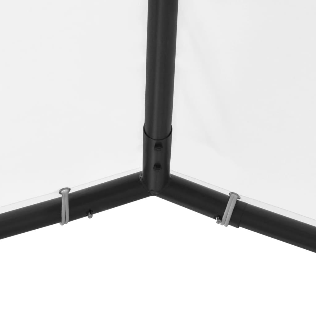 Garden Gazebo 157.5"x157.5"x102.4" White 0.6 oz/ft² at Set Shop and Smile