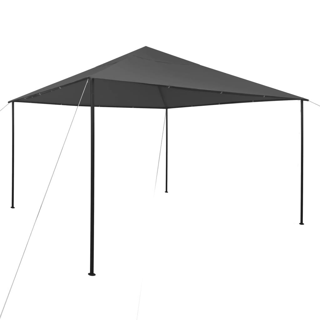 Gazebo 13.1'x13.1'x9.8' Anthracite 0.6 oz/ft² at Set Shop and Smile