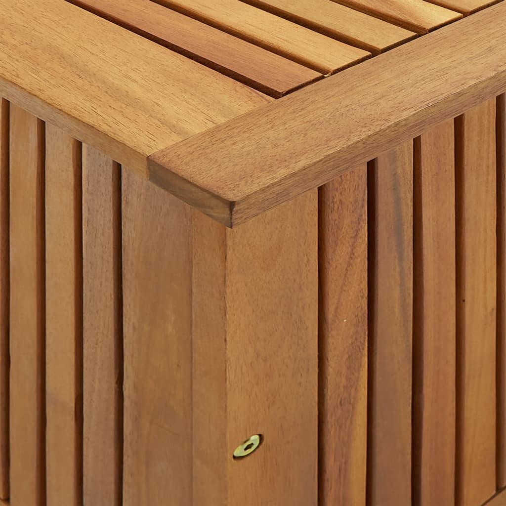 Patio Storage Box 35.4"x19.7"x22.8" Solid Acacia Wood at Set Shop and Smile