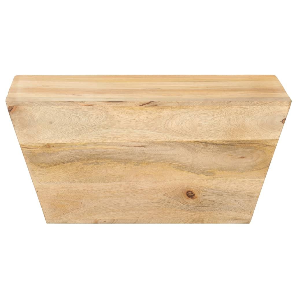 Coffee Table V-shape 26"x26"x11.8" Solid Mango Wood at Set Shop and Smile