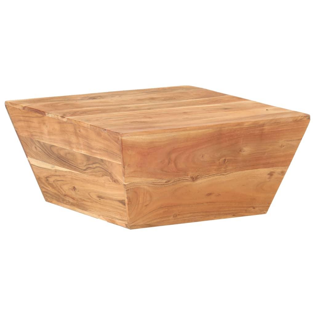 Coffee Table V-shape 26"x26"x11.8" Solid Acacia Wood at Set Shop and Smile