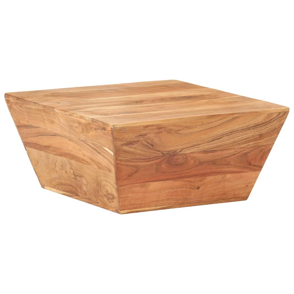 Coffee Table V-shape 26"x26"x11.8" Solid Acacia Wood at Set Shop and Smile