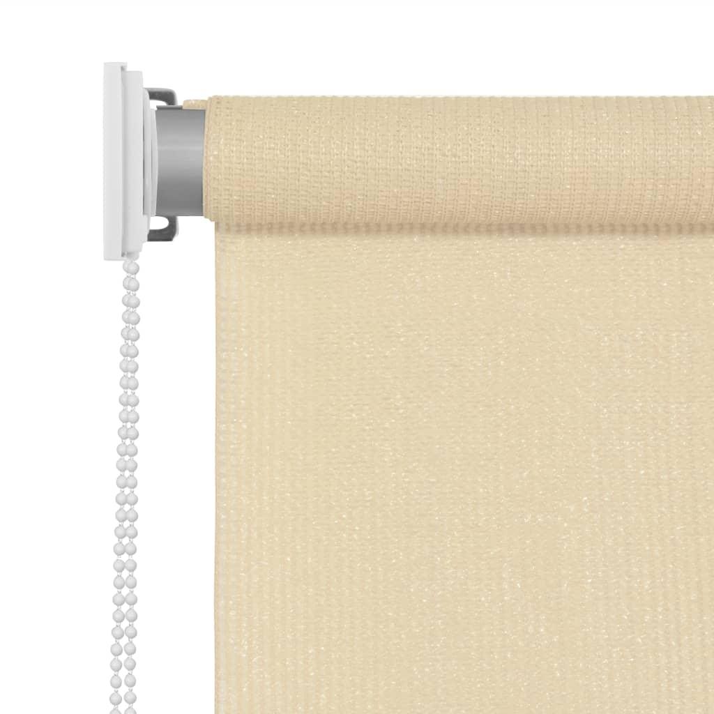 Outdoor Roller Blind Cream 31.5"x90.6" HDPE at Set Shop and Smile