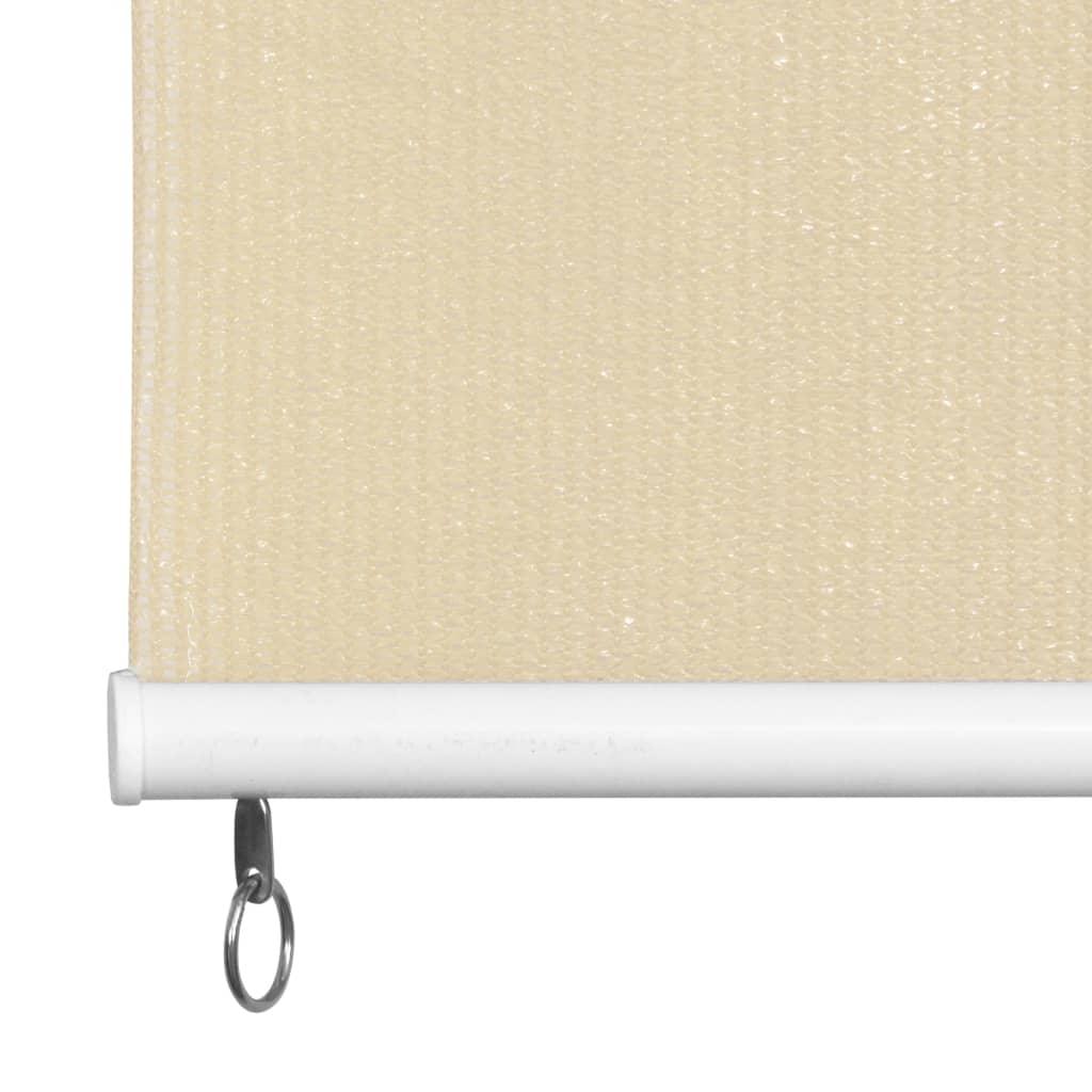 Outdoor Roller Blind Cream 31.5"x90.6" HDPE at Set Shop and Smile