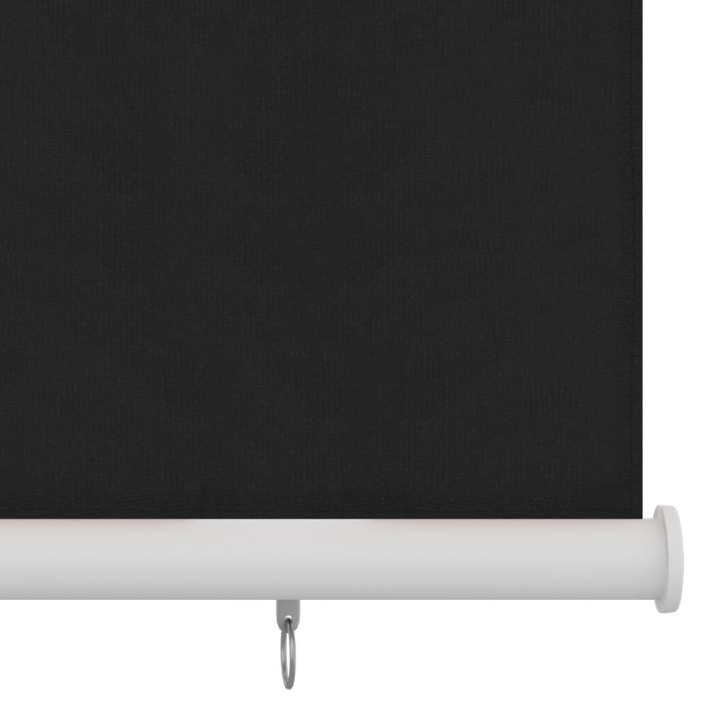 Outdoor Roller Blind 47.2"x55.1" Black at Set Shop and Smile