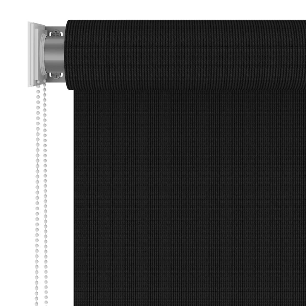 Outdoor Roller Blind 55.1"x90.6" Black at Set Shop and Smile