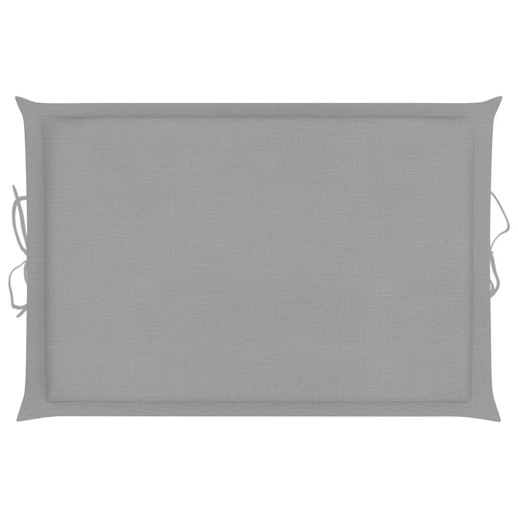 Sun Lounger Cushion Gray 73.2"x22.8"x1.2" at Set Shop and Smile