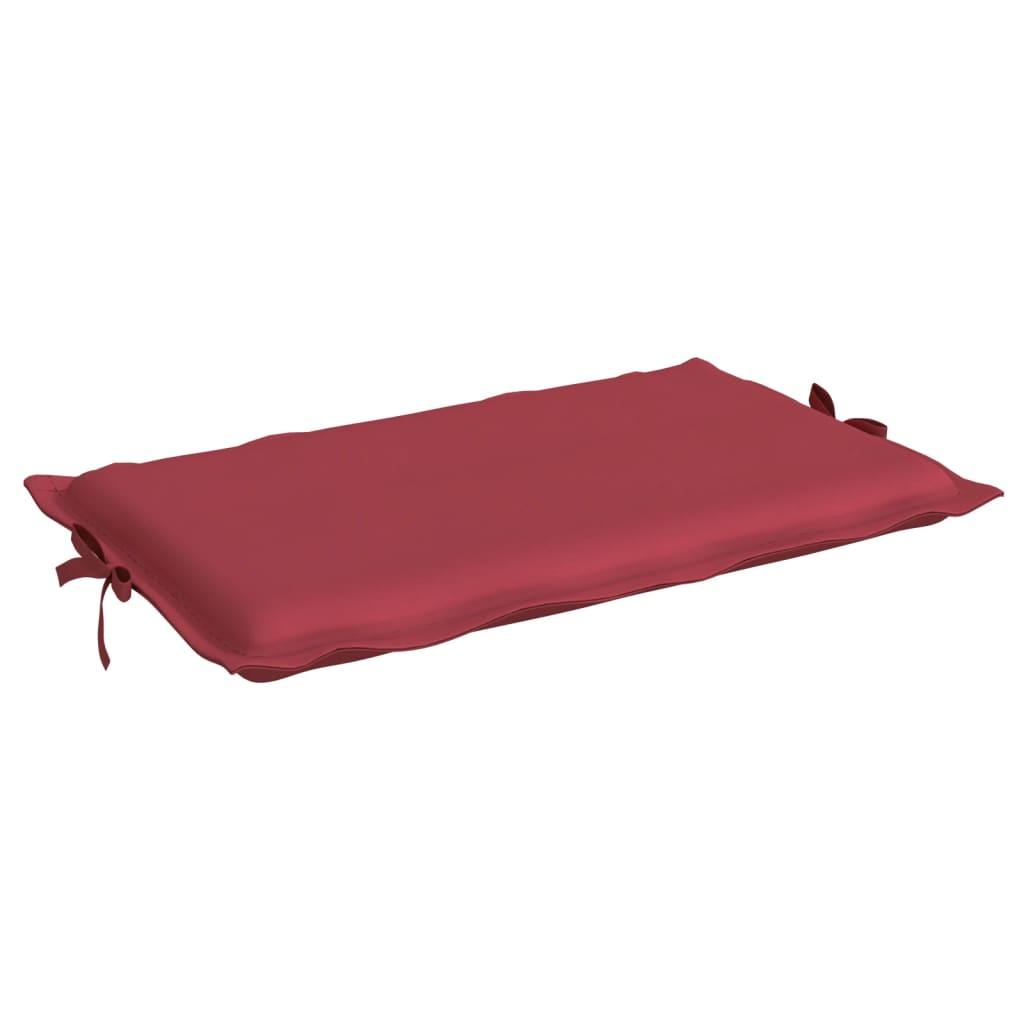 Sun Lounger Cushion Wine Red 73.2"x22.8"x1.2" at Set Shop and Smile