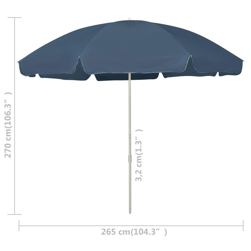 Beach Umbrella Blue 118.1" at Set Shop and Smile