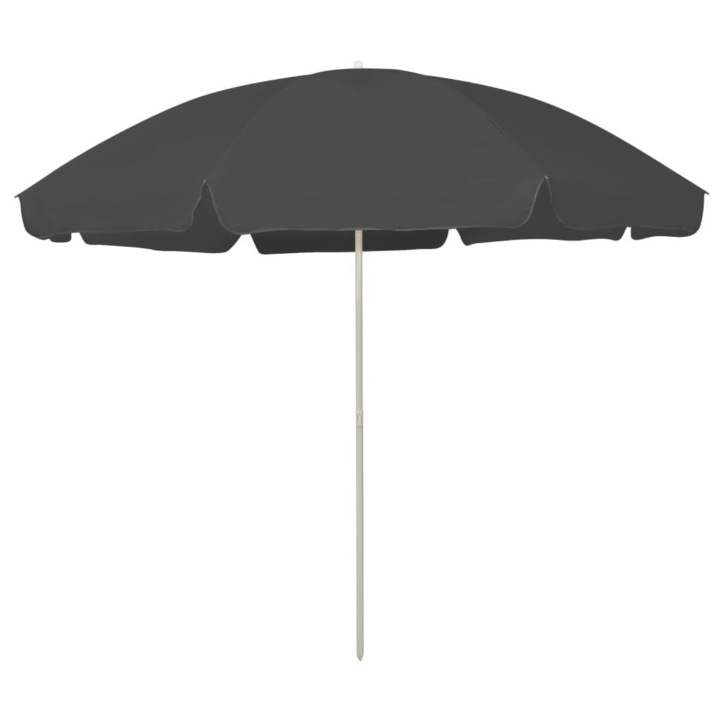Beach Umbrella Anthracite 118.1" at Set Shop and Smile