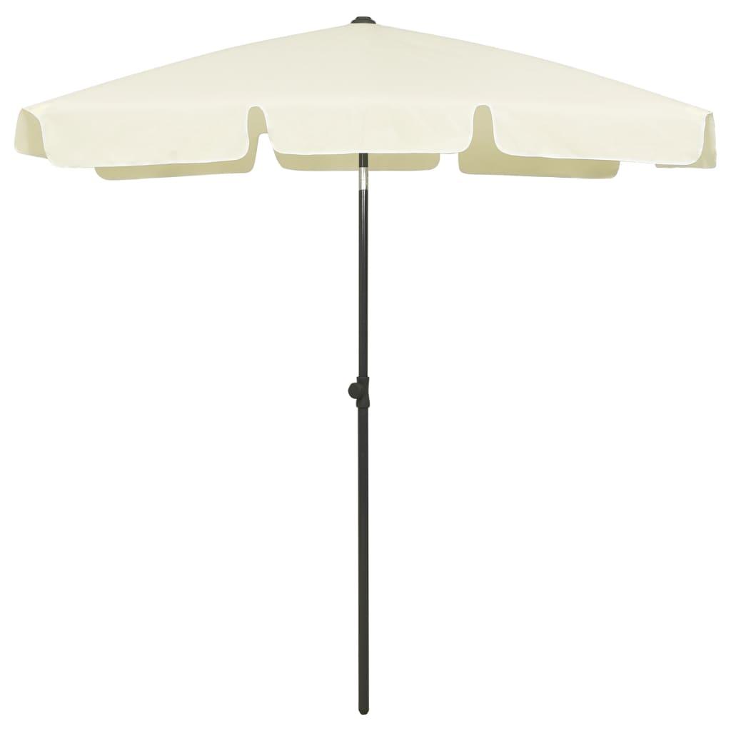 Beach Umbrella Sand Yellow 70.9"x47.2" at Set Shop and Smile