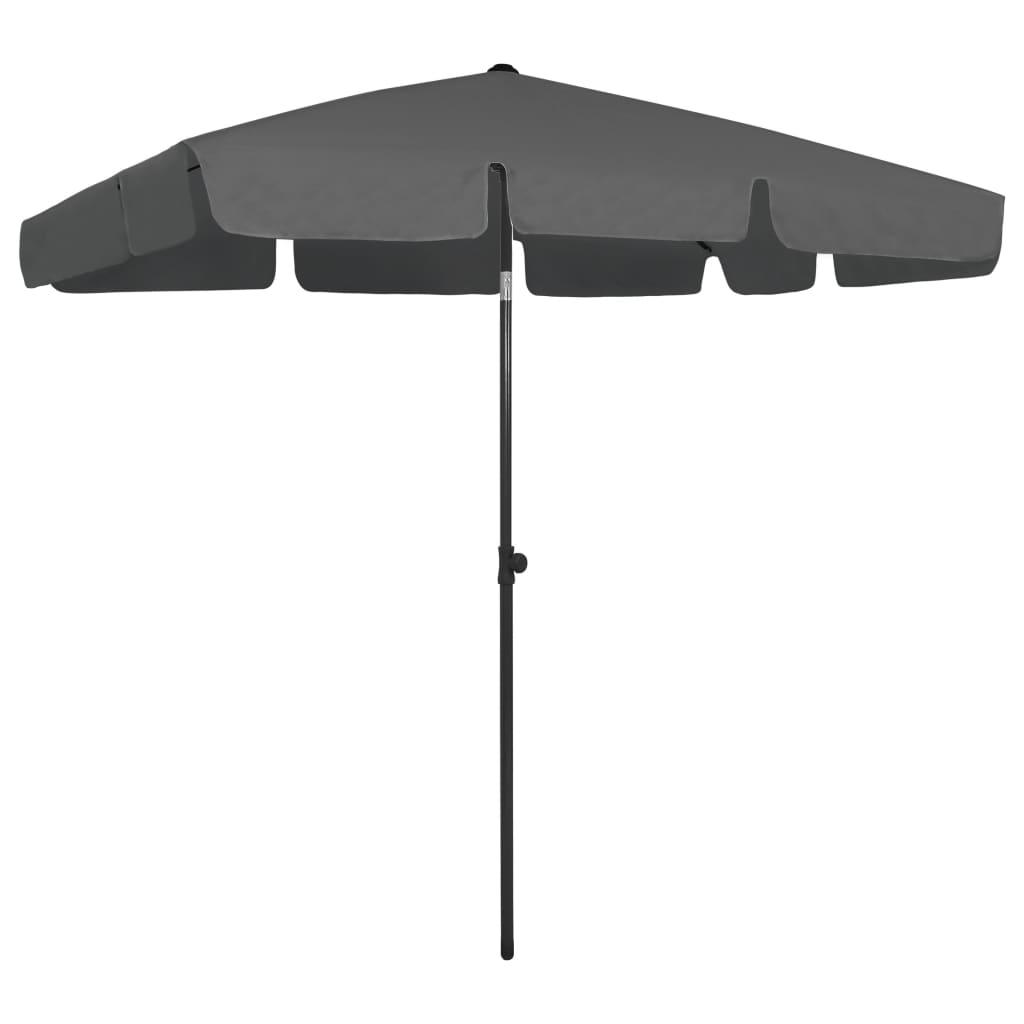 Beach Umbrella Anthracite 78.7"x49.2" at Set Shop and Smile