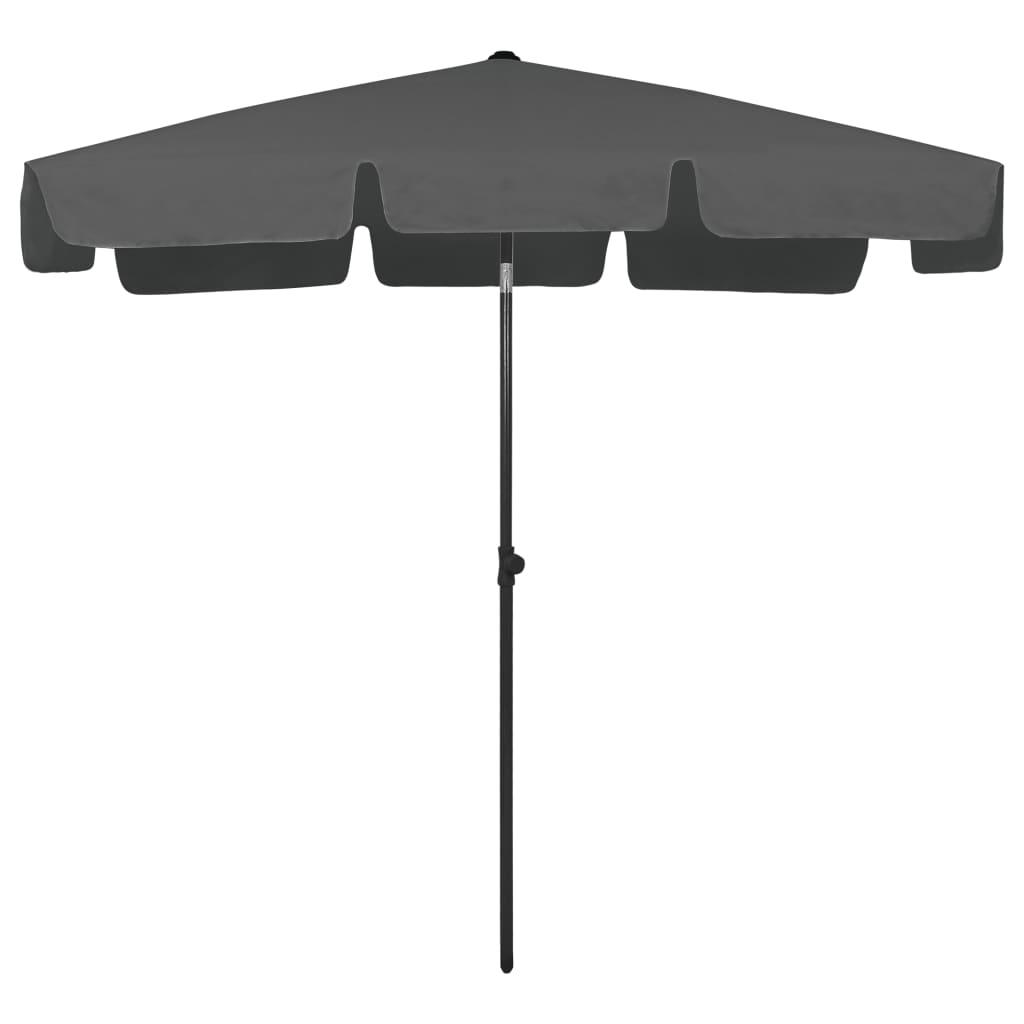 Beach Umbrella Anthracite 78.7"x49.2" at Set Shop and Smile