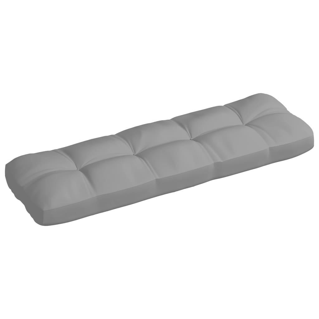 Pallet Sofa Cushion Gray 47.2"x15.7"x3.9" at Set Shop and Smile