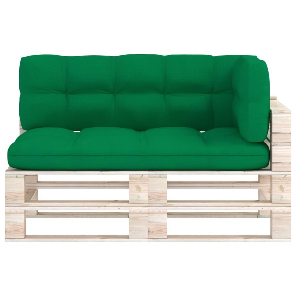 Pallet Sofa Cushions 3 pcs Green at Set Shop and Smile