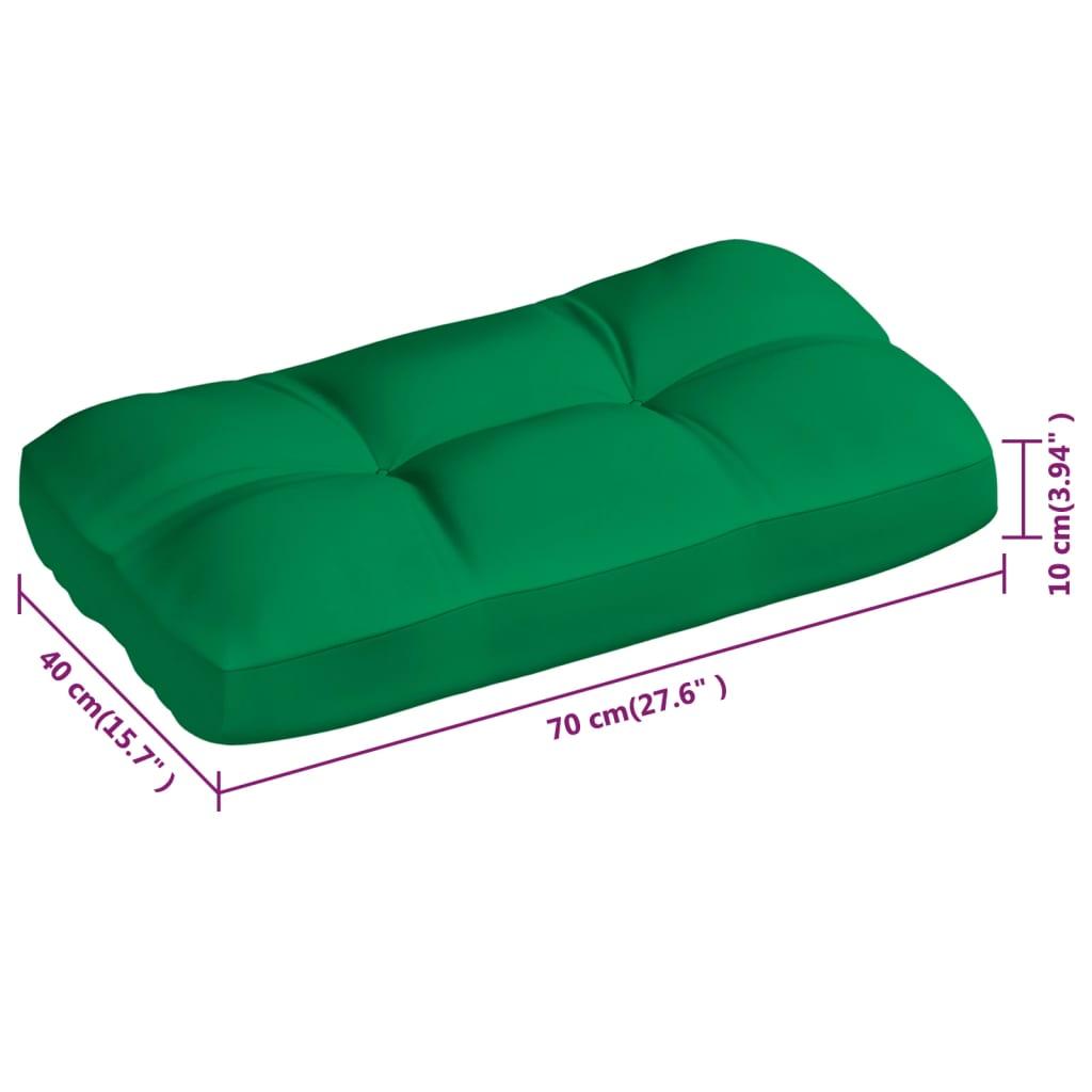 Pallet Sofa Cushions 3 pcs Green at Set Shop and Smile