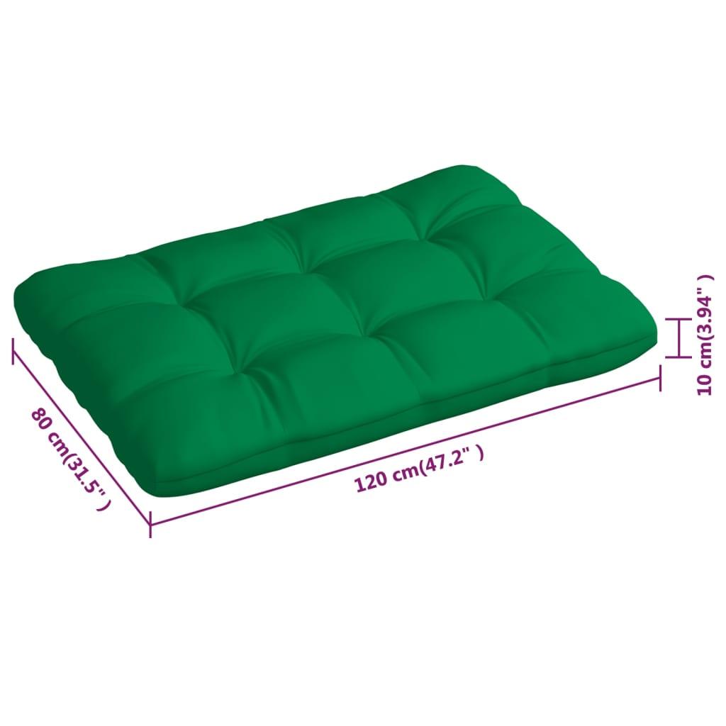 Pallet Sofa Cushions 3 pcs Green at Set Shop and Smile