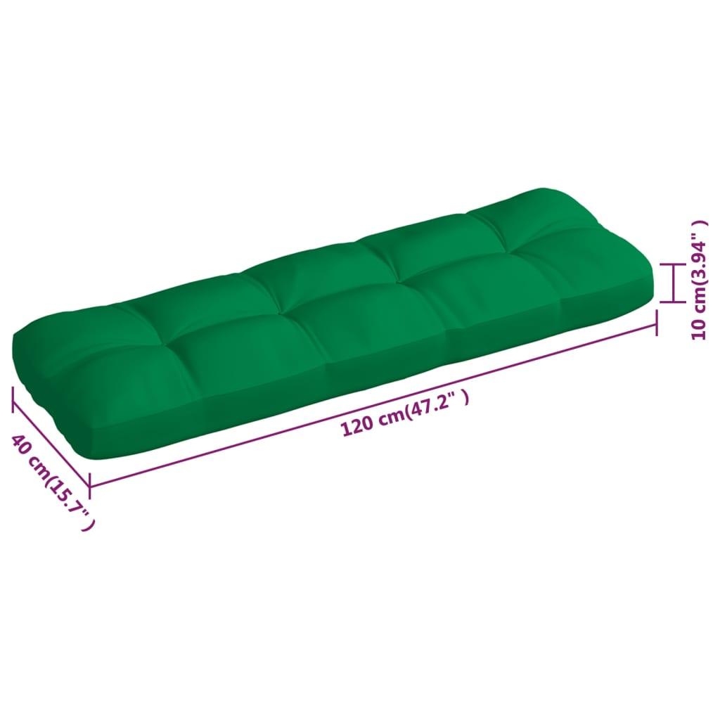 Pallet Sofa Cushions 3 pcs Green at Set Shop and Smile