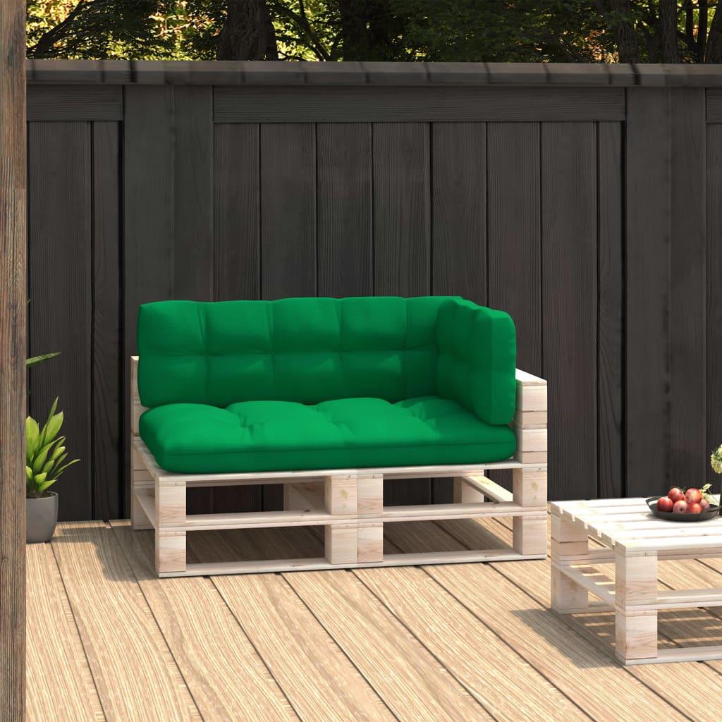 Pallet Sofa Cushions 3 pcs Green at Set Shop and Smile
