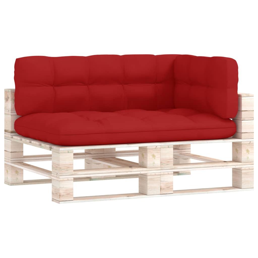 Pallet Sofa Cushions 3 pcs Red at Set Shop and Smile