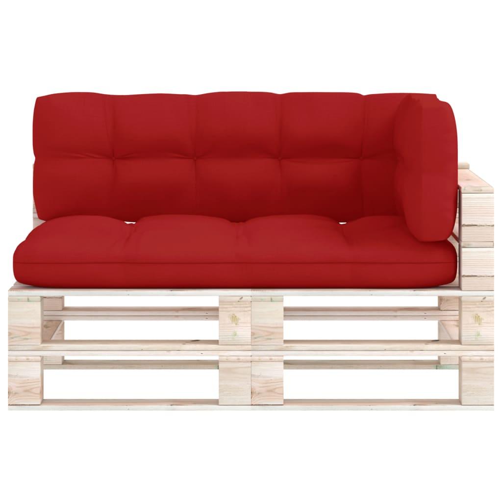 Pallet Sofa Cushions 3 pcs Red at Set Shop and Smile