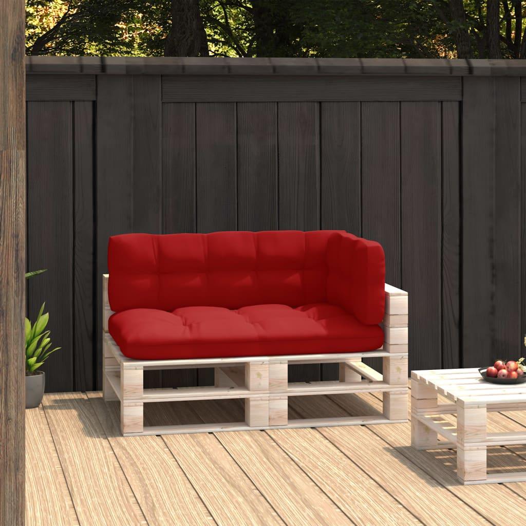 Pallet Sofa Cushions 3 pcs Red at Set Shop and Smile