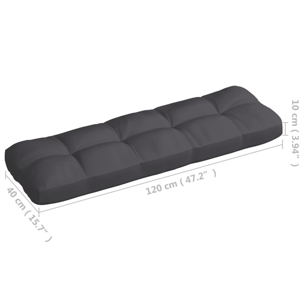 Pallet Sofa Cushions 5 pcs Anthracite at Set Shop and Smile