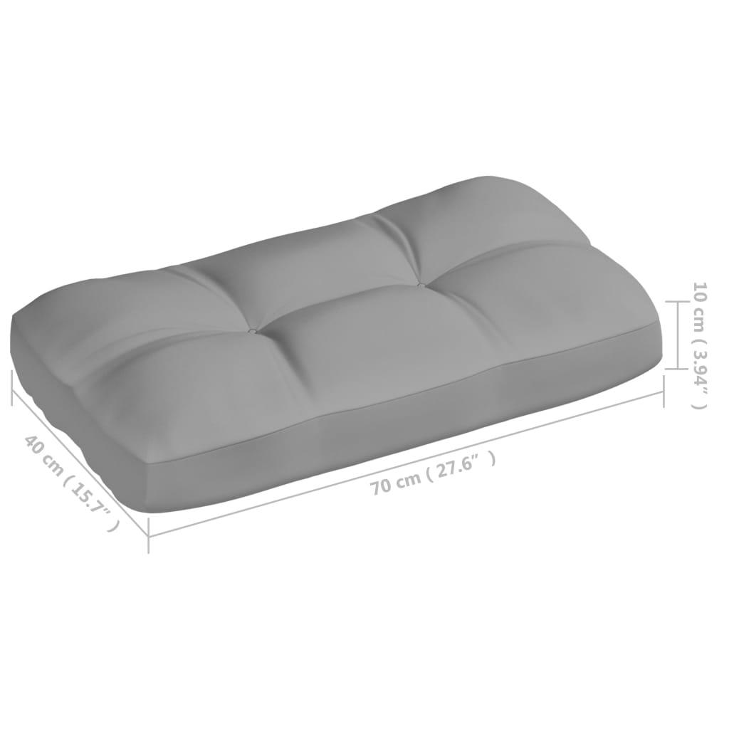 Pallet Sofa Cushions 5 pcs Gray at Set Shop and Smile
