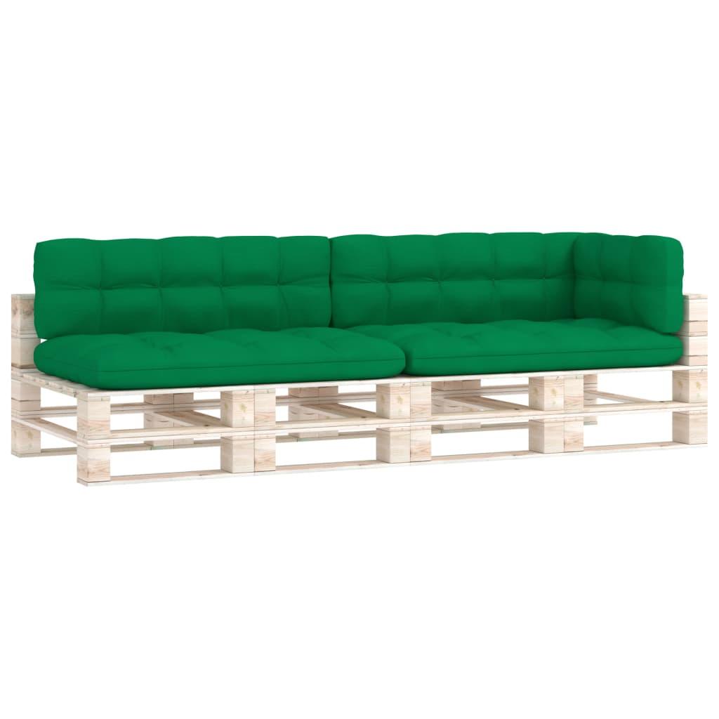 Pallet Sofa Cushions 5 pcs Green at Set Shop and Smile