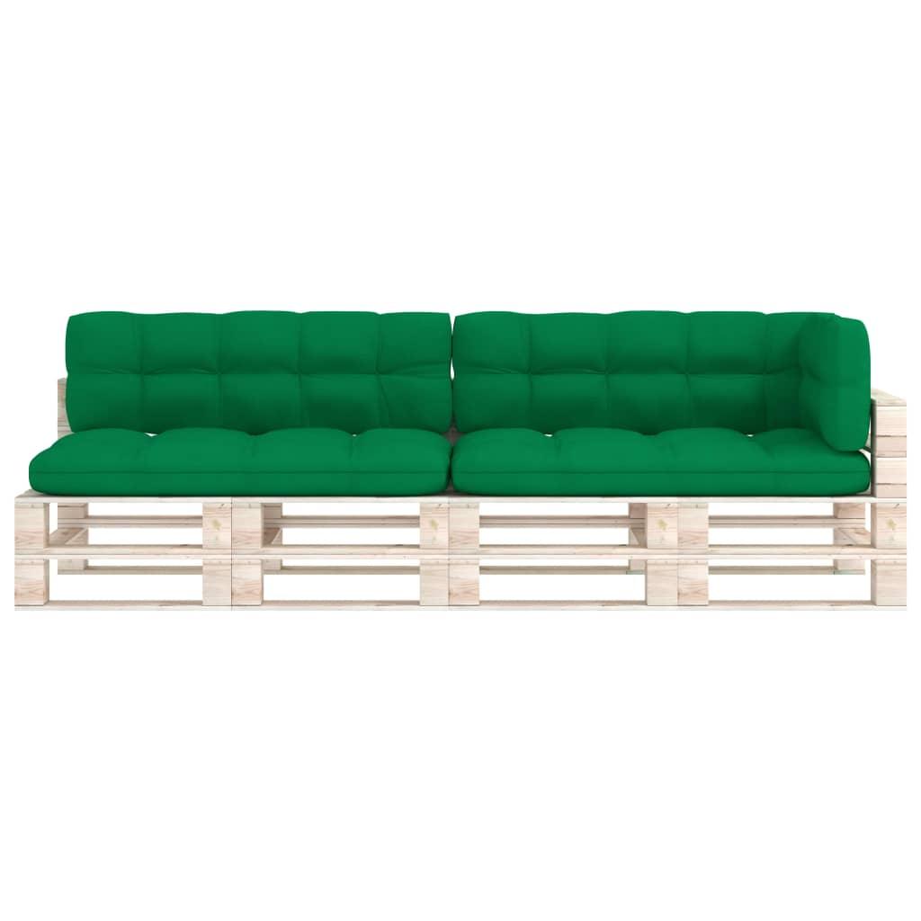 Pallet Sofa Cushions 5 pcs Green at Set Shop and Smile