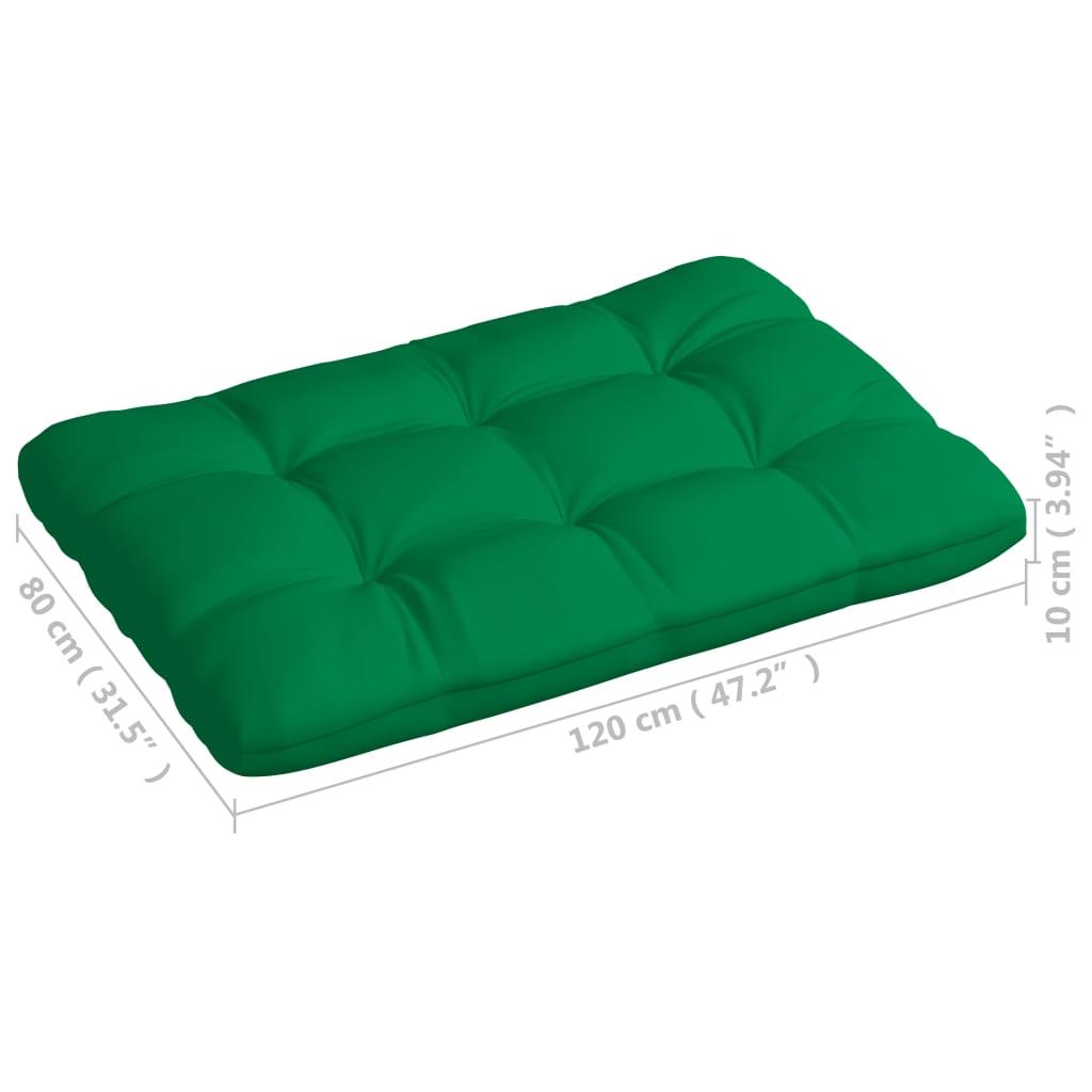 Pallet Sofa Cushions 5 pcs Green at Set Shop and Smile