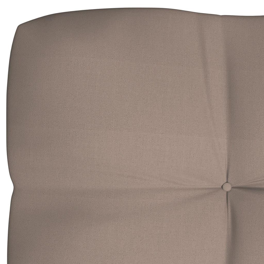 Pallet Sofa Cushion Taupe 47.2"x15.7"x3.9" at Set Shop and Smile
