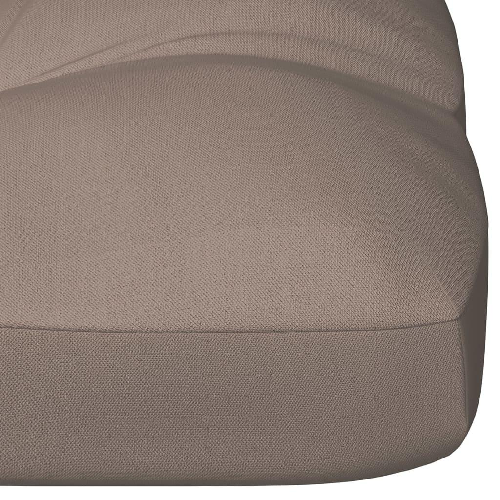 Pallet Sofa Cushion Taupe 47.2"x15.7"x3.9" at Set Shop and Smile