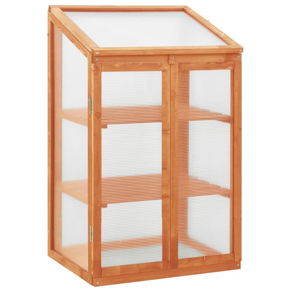 Greenhouse 23.6"x17.7"x39.4" Firwood at Set Shop and Smile