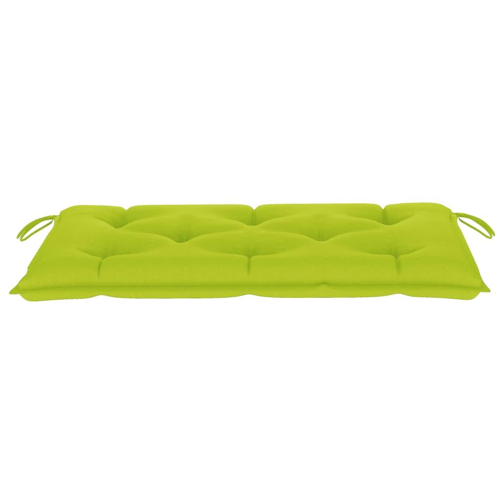 Garden Bench Cushion Bright Green 39.4"x19.7"x 2.8" Fabric at Set Shop and Smile