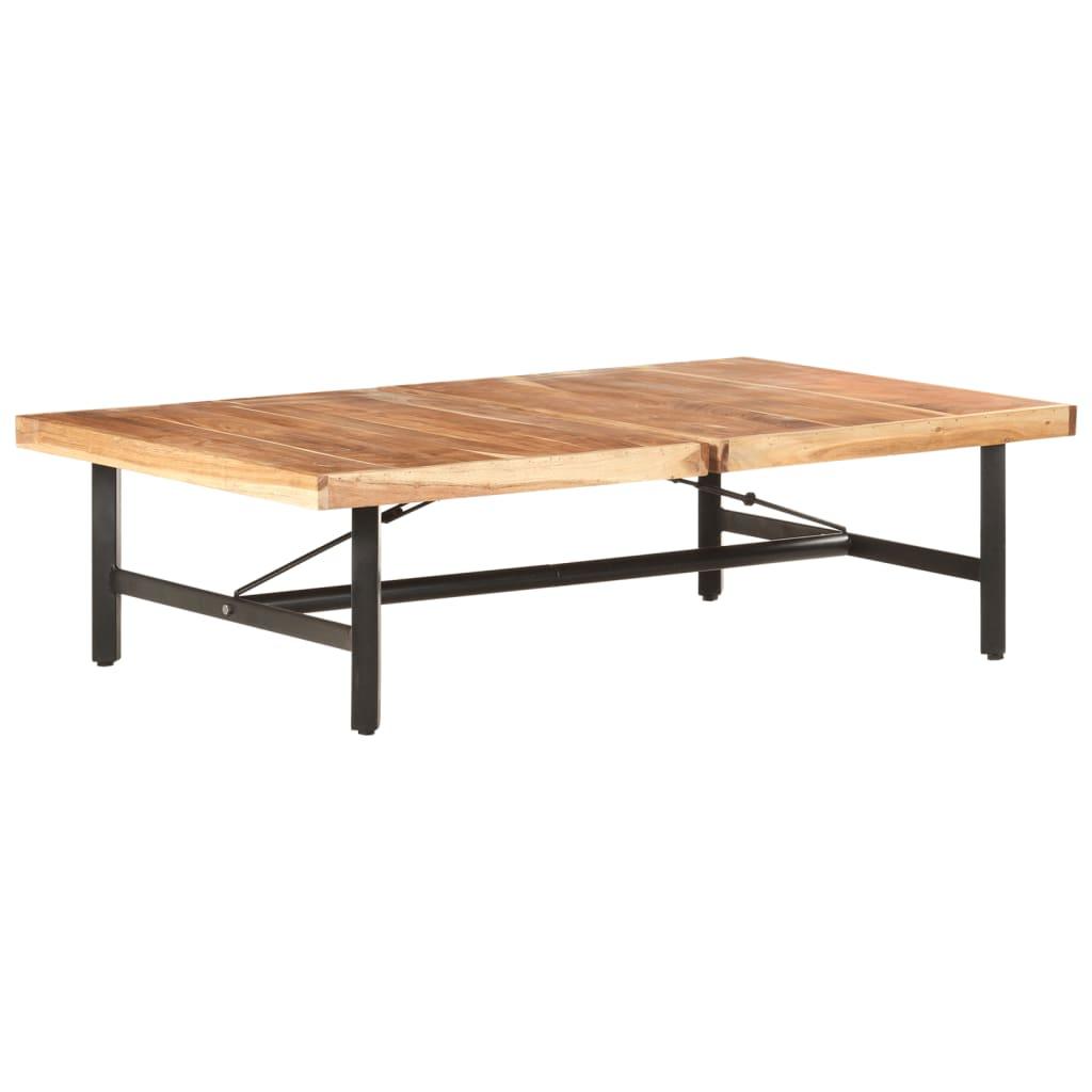 Coffee Table 55.9"x35.4"x16.5" Solid Acacia Wood at Set Shop and Smile
