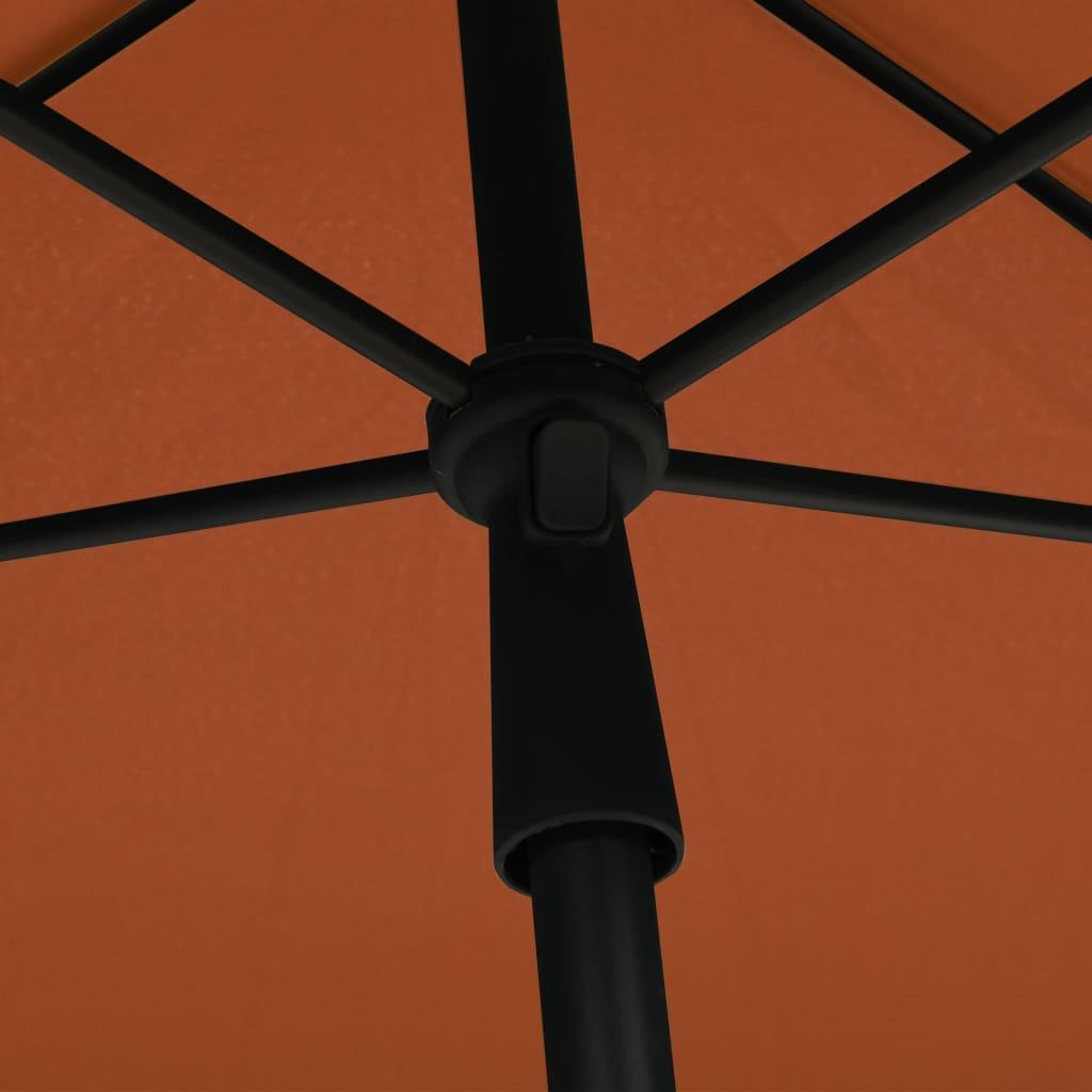 Garden Parasol with Pole 82.7"x55.1" Terracotta at Set Shop and Smile
