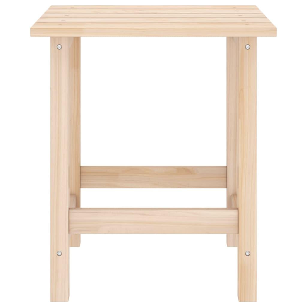 Patio Adirondack Chair with Table Solid Fir Wood at Set Shop and Smile