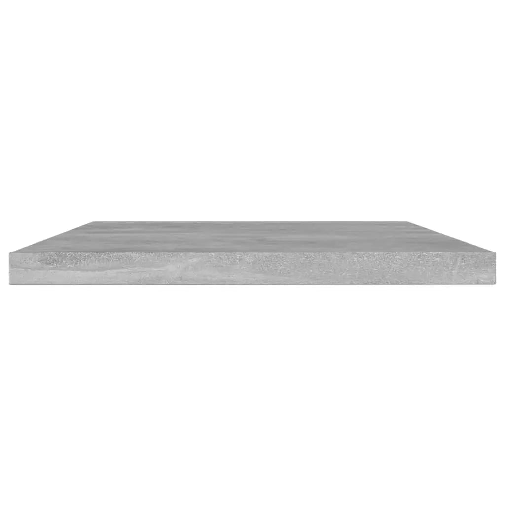 Bookshelf Boards 8 pcs Concrete Gray 23.6"x3.9"x0.6" Engineered Wood at Set Shop and Smile