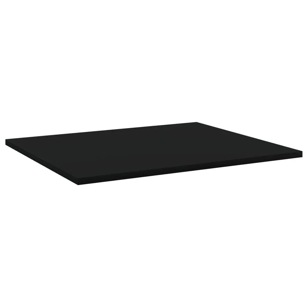 Bookshelf Boards 8 pcs Black 23.6"x19.7"x0.6" Engineered Wood at Set Shop and Smile
