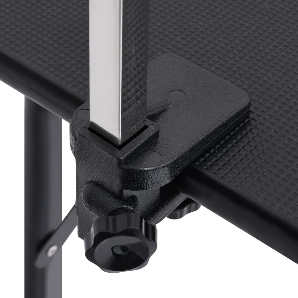 Adjustable Dog Grooming Table with 1 Loop and Basket at Set Shop and Smile