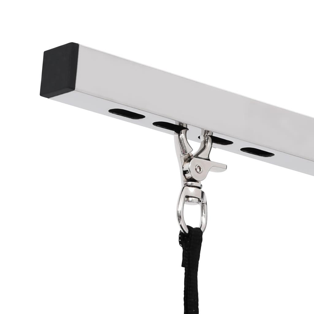 Adjustable Dog Grooming Table with 1 Loop and Basket at Set Shop and Smile