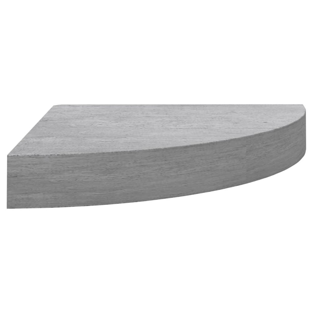 Wall Corner Shelf Concrete Gray 9.8"x9.8"x1.4" MDF at Set Shop and Smile