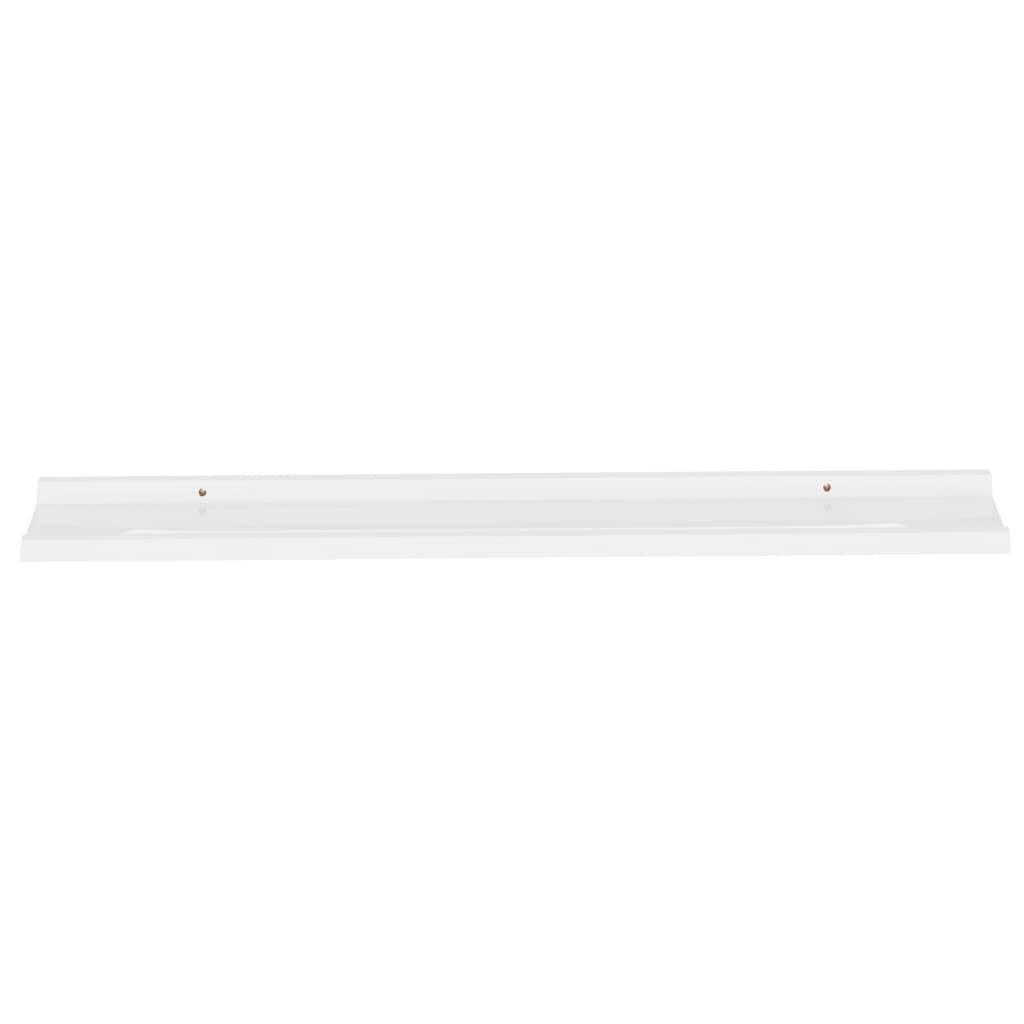 Wall Shelves 4 pcs White 39.4"x3.5"x1.2" at Set Shop and Smile