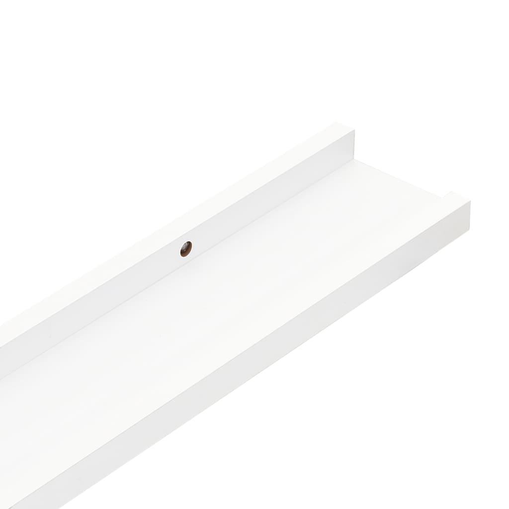 Wall Shelves 4 pcs White 39.4"x3.5"x1.2" at Set Shop and Smile