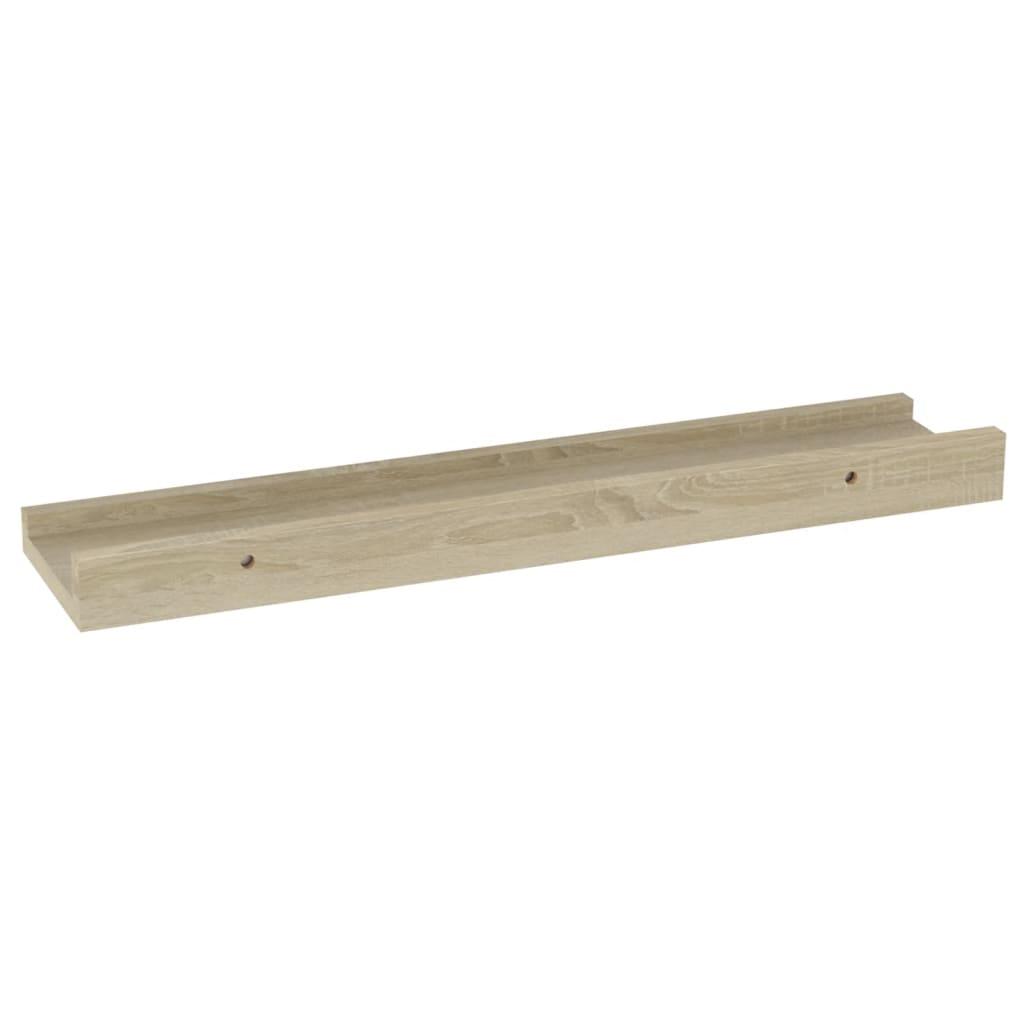 Wall Shelves 2 pcs Sonoma Oak 15.7"x3.5"x1.2" at Set Shop and Smile