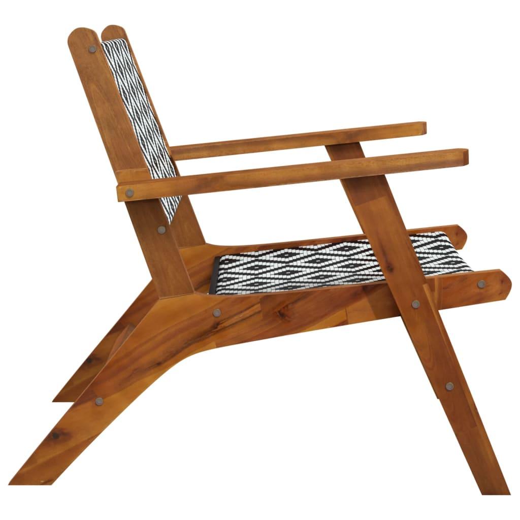 Patio Chairs 2 pcs Solid Acacia Wood at Set Shop and Smile